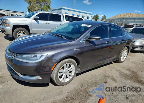 2015 Chrysler 200 Limited из США, поврежденный, VIN 1C3CCCAB7FN677200